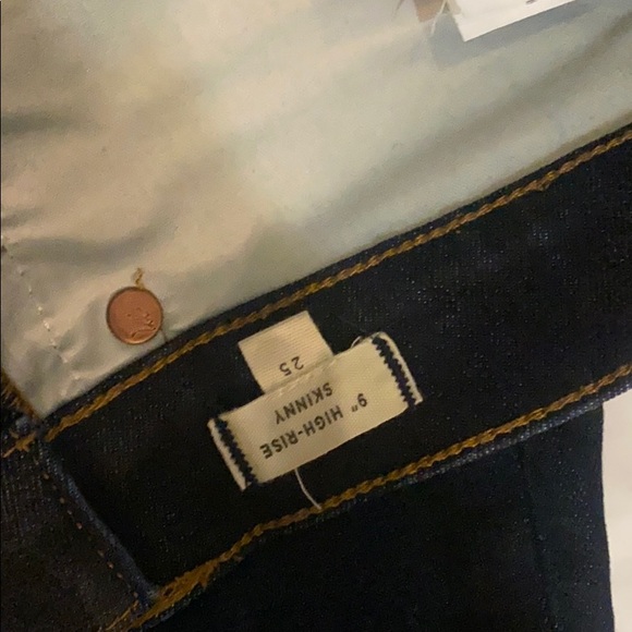 Madewell brand new 9” skinny hi rise - Picture 6 of 6